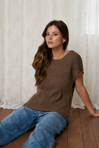 August Knit Top - Simply Sunflowers