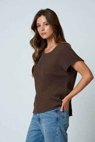 August Knit Top - Simply Sunflowers