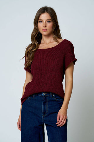 August Knit Top - Simply Sunflowers