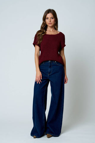 August Knit Top - Simply Sunflowers