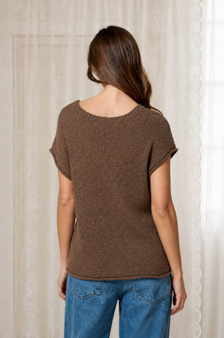 August Knit Top - Simply Sunflowers