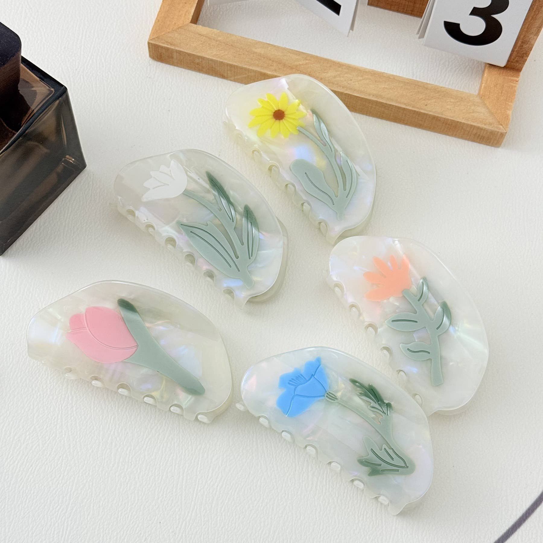 Pastel Sunflower Clip