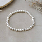 Silver Beaded Bracelet