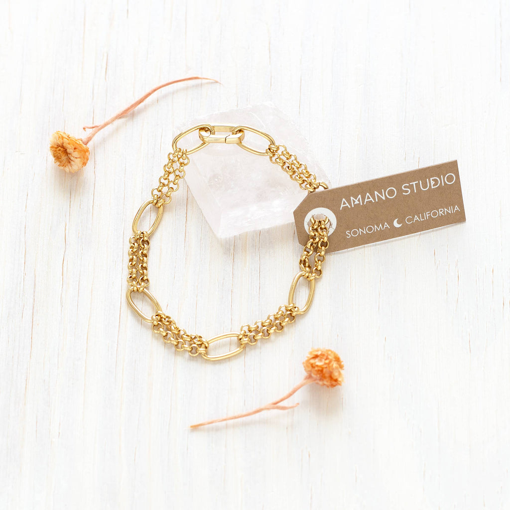 Oval Chain Bracelet