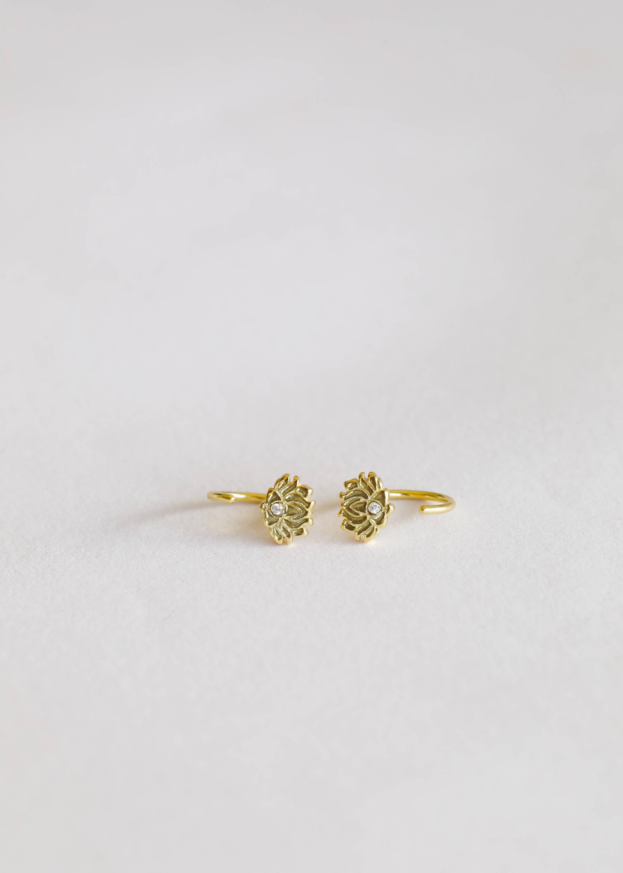 Lotus Flower Earrings
