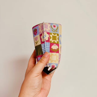 Hand Drawn Strawberry Patch Pattern Koozie