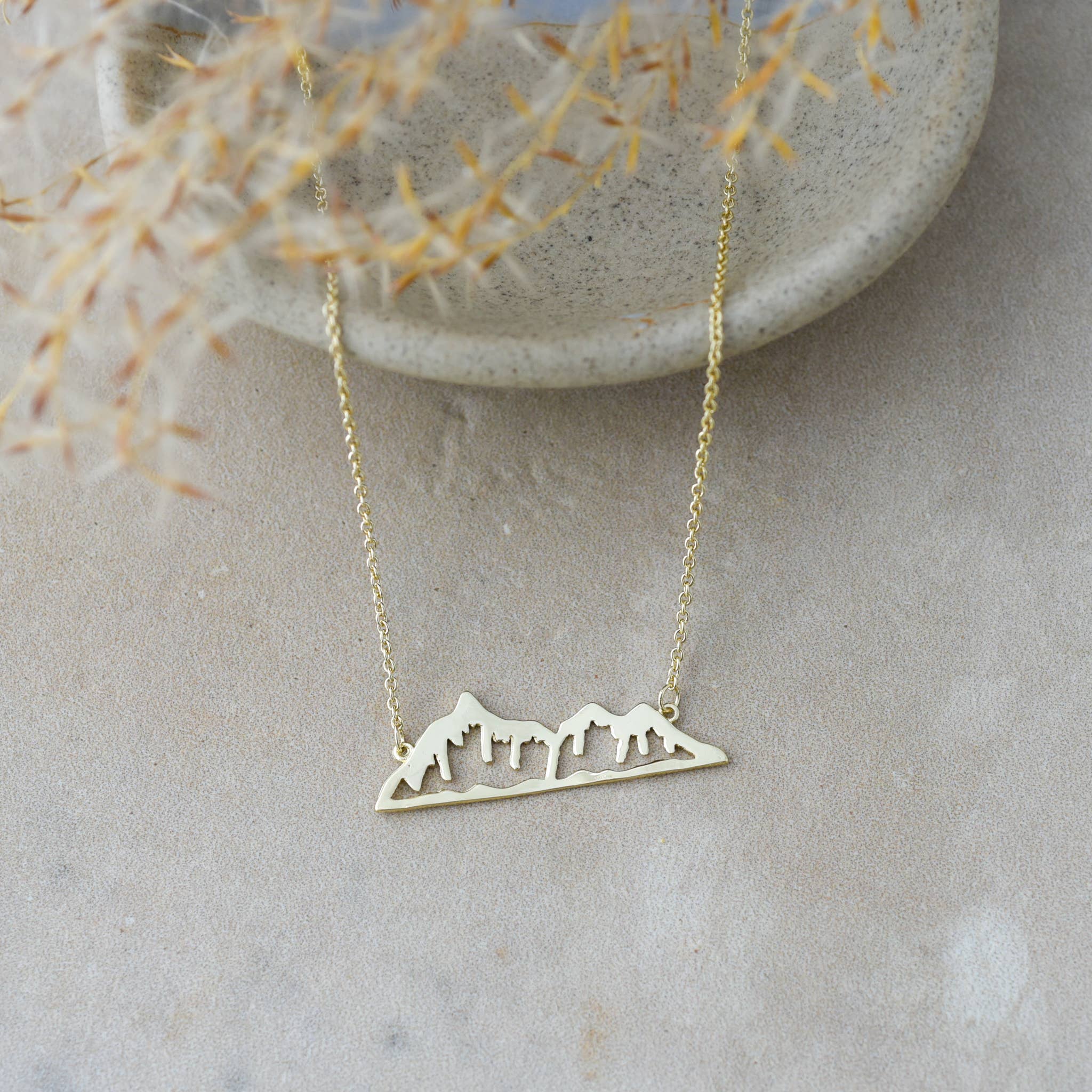 Mountain Range Necklace