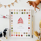 Farm Watercolor Book
