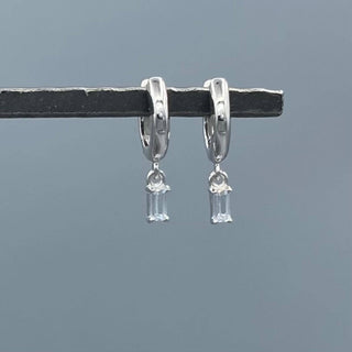 Baguette Huggie Hoops - Simply Sunflowers