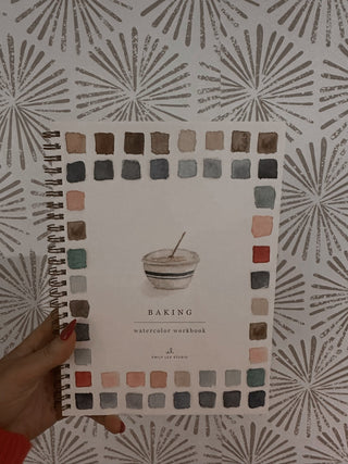 Baking Watercolor Book - Simply Sunflowers