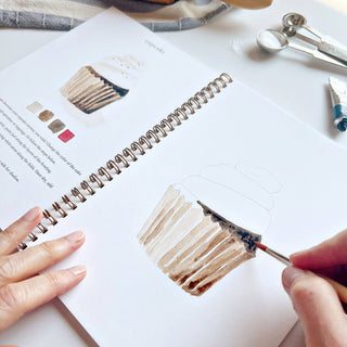 Baking Watercolor Book - Simply Sunflowers