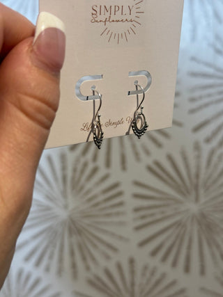 Bali Dangle Earrings - Simply Sunflowers