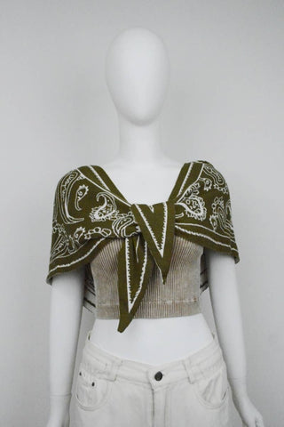 Bandana Print Scarf - Simply Sunflowers