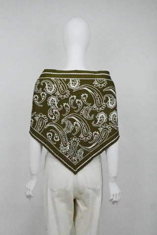 Bandana Print Scarf - Simply Sunflowers