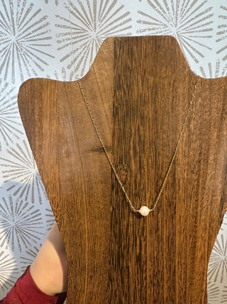 Barely There Pearl Necklace - Simply Sunflowers