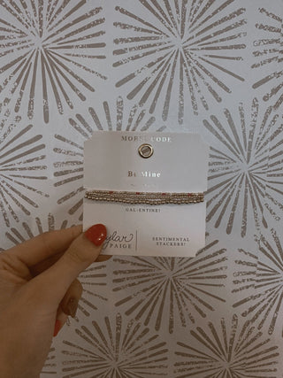 Be Mine Sentimental Stacker - Simply Sunflowers