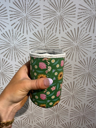 Beachside Cottage Koozie - Simply Sunflowers
