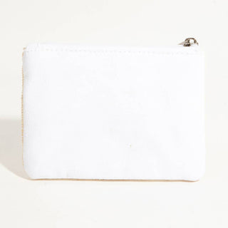 Beaded Evil Eye Zip Top Coin Pouch - Simply Sunflowers