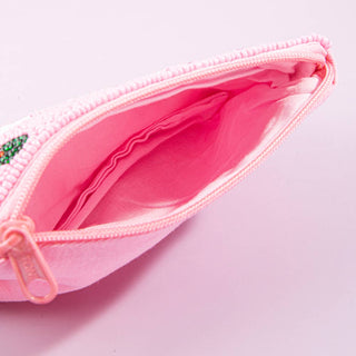 Beaded Martini And Olive Coin Pouch - Simply Sunflowers
