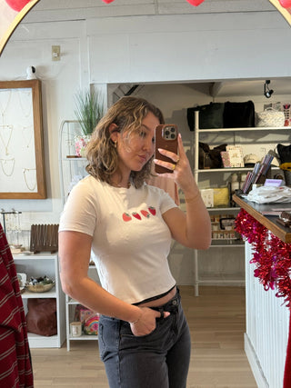 Berry Blossom Patch Tee - Simply Sunflowers