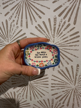 Better Place Trinket Dish - Simply Sunflowers