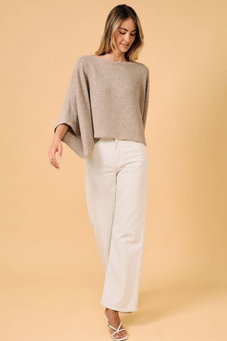 Betty Poncho Top - Simply Sunflowers