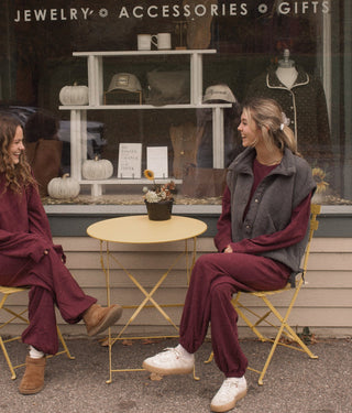 Birch Sherpa Vest - Simply Sunflowers