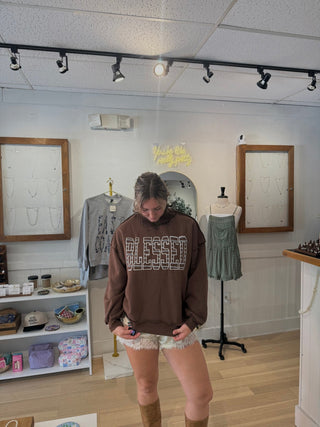 Blessed Mockneck - Simply Sunflowers