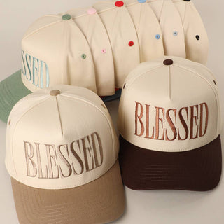 Blessed Trucker Hat - Simply Sunflowers