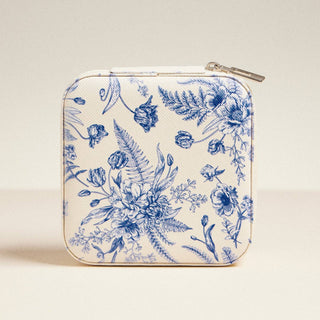 Blue Blossom Jewelry Box - Travel size - Simply Sunflowers
