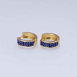 Blue Dotted Huggies - Simply Sunflowers