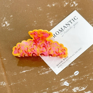 Blue Pebble Hair Clip - Simply Sunflowers