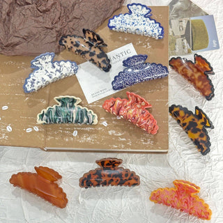 Blue Pebble Hair Clip - Simply Sunflowers