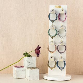 Blush Trio Bracelet - Simply Sunflowers