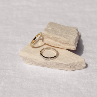 Boca Ring Silver - Simply Sunflowers