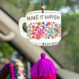 Boho Car Air Freshener - Simply Sunflowers