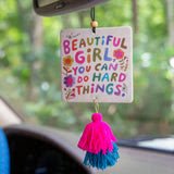 Boho Car Air Freshener - Simply Sunflowers