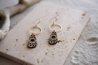 Boho Wooden Earrings - Simply Sunflowers