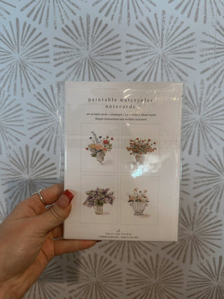 Bouquets Paintable Notecards - Simply Sunflowers