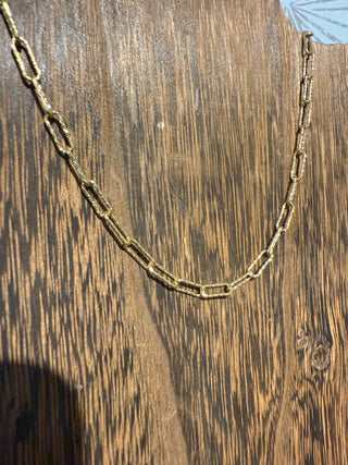 Braided Paper Clip Necklace - Simply Sunflowers