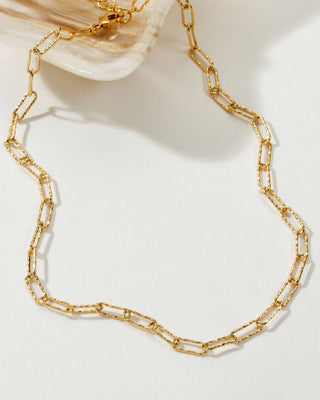 Braided Paper Clip Necklace - Simply Sunflowers