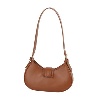 Buckle Strap Crescent Shoulder Bag - Simply Sunflowers