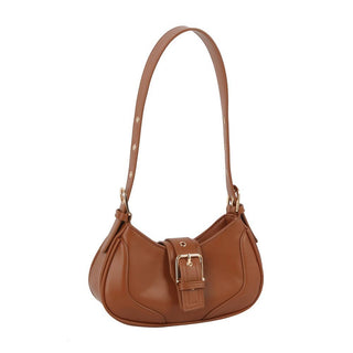 Buckle Strap Crescent Shoulder Bag - Simply Sunflowers