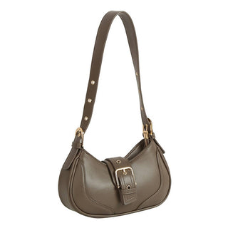 Buckle Strap Crescent Shoulder Bag - Simply Sunflowers