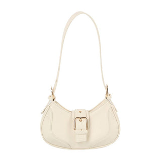 Buckle Strap Crescent Shoulder Bag - Simply Sunflowers