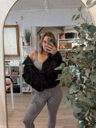 Bundle Up Sherpa Hoodie - Simply Sunflowers