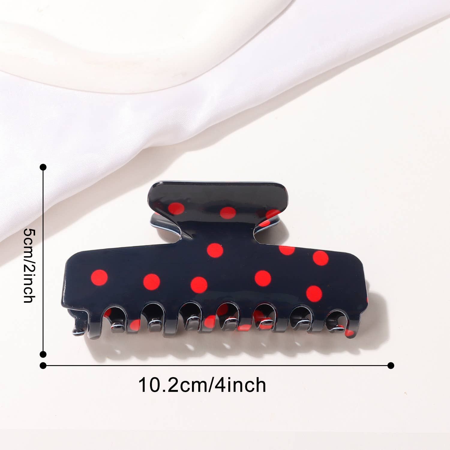 Polka Dot Claw Clip