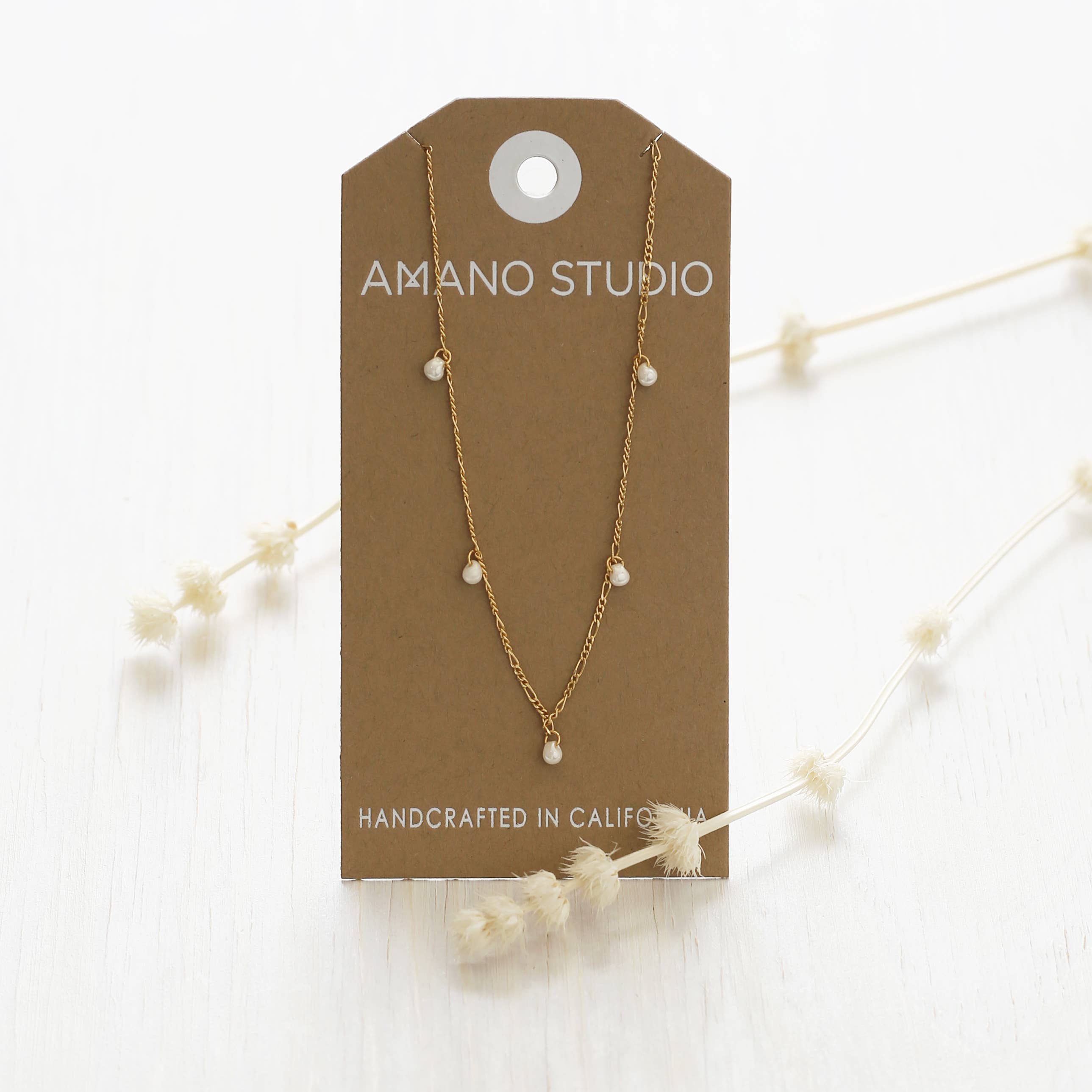 Five Graces Pearl Necklace