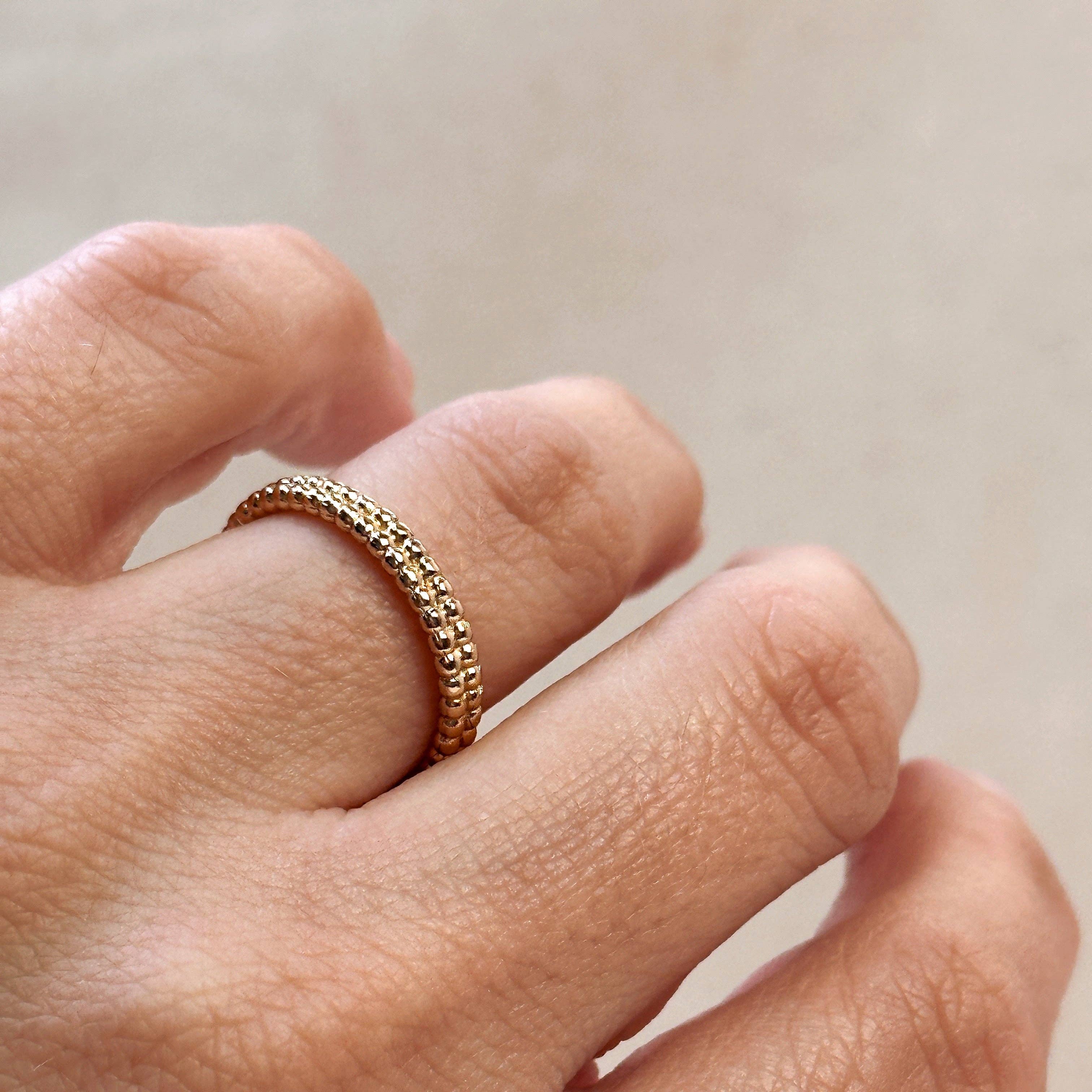 Double Beaded Ring
