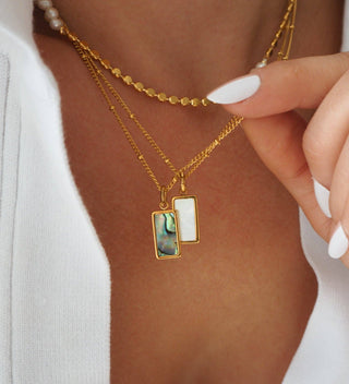 Camilia Necklace | Abalone Shell